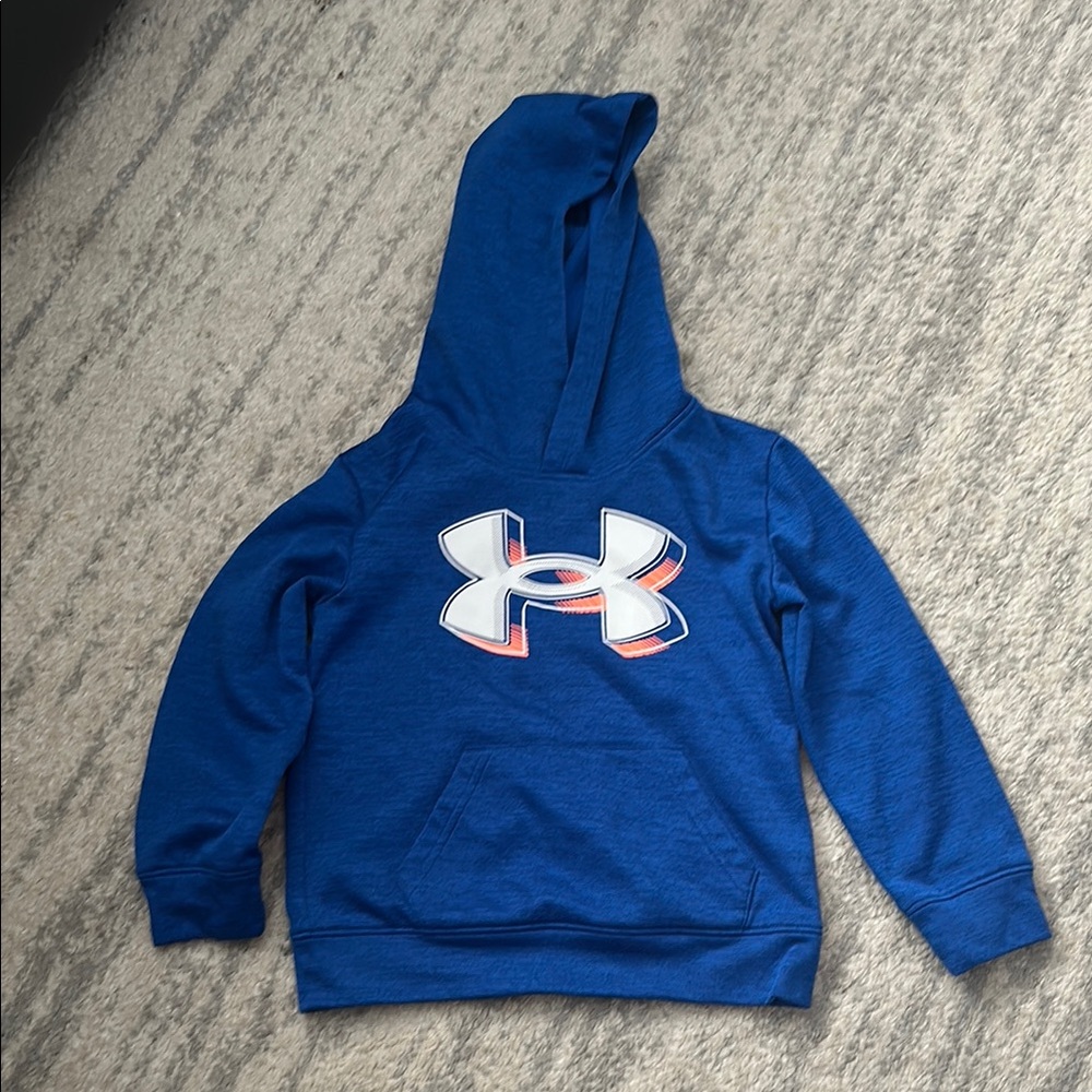 Under Armour Blue Pullover Hoodie Sweatshirt